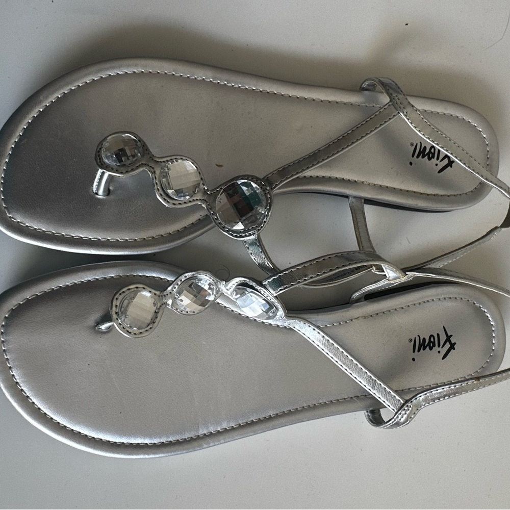 Silver Women's Sandals